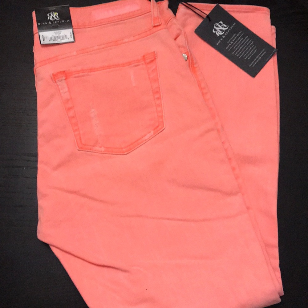 NWT By Rock & Republic Neon jeans